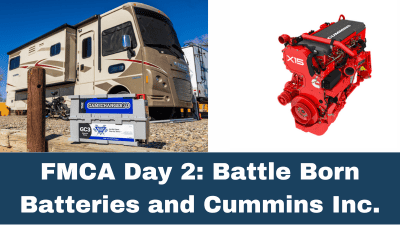 FMCA Day 2: Battle Born Batteries and Cummins Inc.