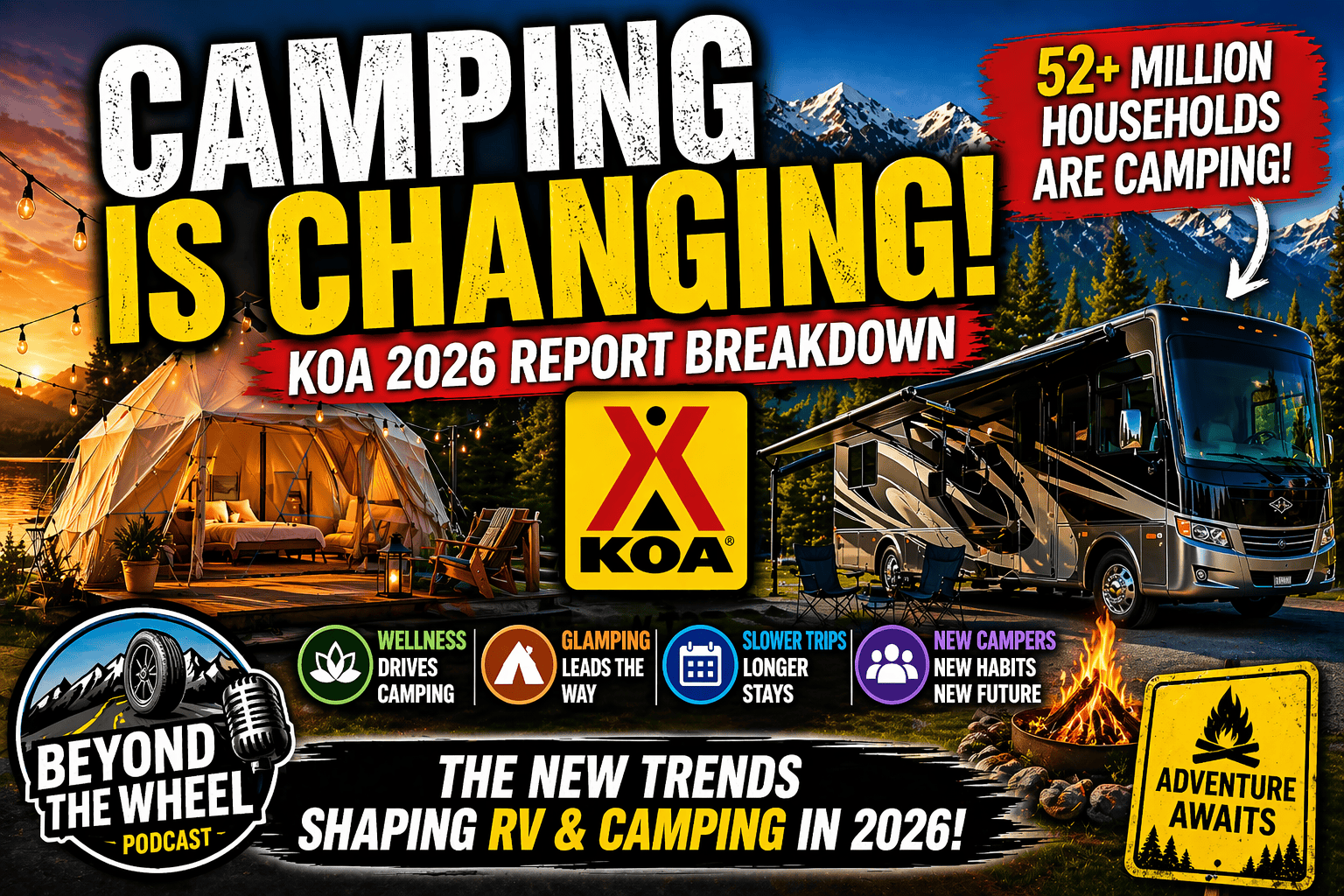The State of Camping in 2026 – What the KOA Report Really Tells Us