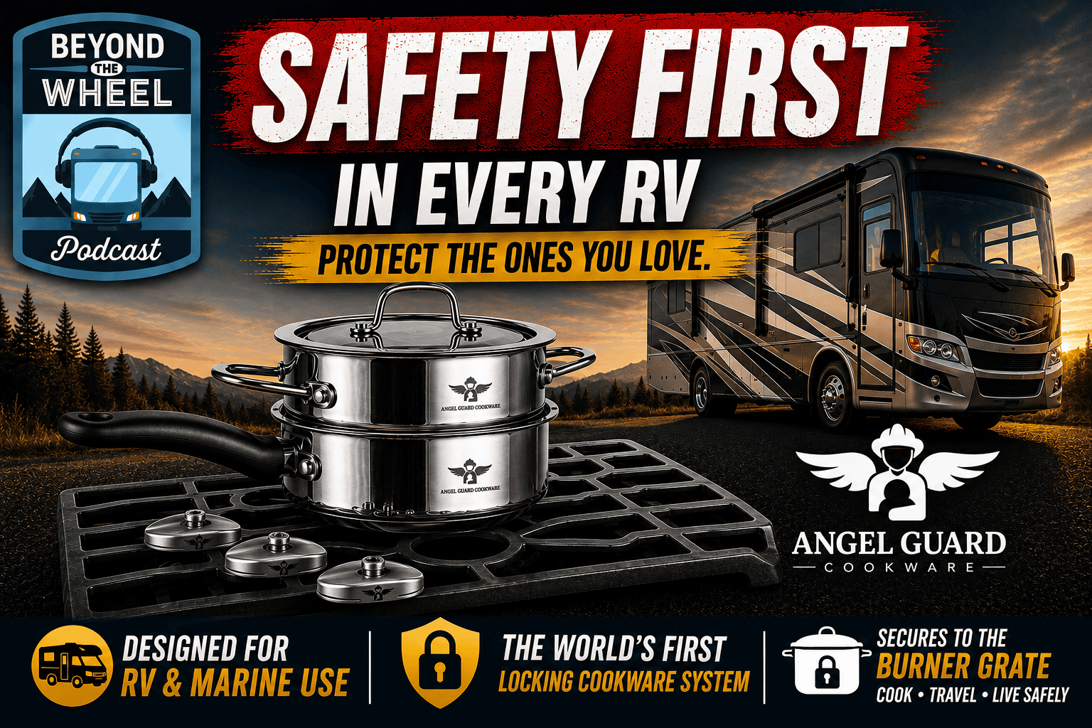 Angel Guard Cookware: The Safety Innovation That Could Change Every RV Kitchen
